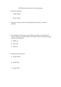 Exercise Physiology Revision Questions