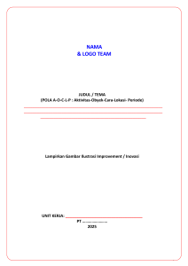 Template Dokumen Inovasi dan Perbaikan Proses Bisnis 2025