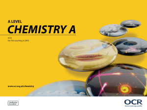 A Level Chemistry A: Organic Synthesis Functional Groups