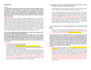 Philippine Bar Exam Criminal Law Questions