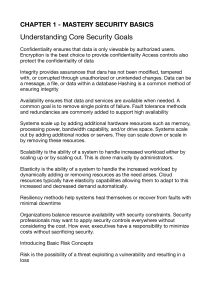 Mastery Security Basics: Core Concepts