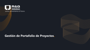 Gesti&oacute;n de Portafolios de Proyectos: Metodolog&iacute;a R&Q y Ejemplos Industriales