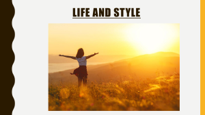 Life and Style: Eating Disorders Workbook