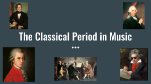 The Classical Period in Music: History, Composers, & Key Features