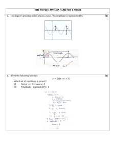 2023 Class Test 2 Memo: Engineering Mathematics