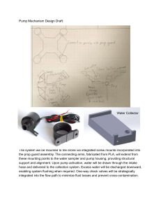 Drone Water Collector Pump Mechanism Design Draft