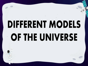 Different Models of the Universe: Geocentric vs Heliocentric
