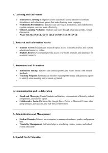 Computers in Education & Agriculture: Advantages & Disadvantages