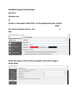 GIS CAT 2 Exam Questions & Answers