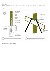 BLD 301: Trusses and Girders Roof Structures