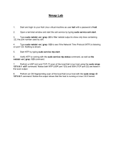 Nmap Lab: Practical Network Scanning Exercise