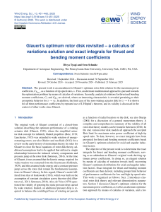 Glauert&rsquo;s Optimum Rotor Disk Revisited: Calculus of Variations & Exact Integrals