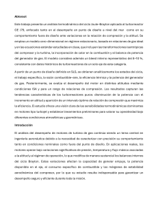 An&aacute;lisis termodin&aacute;mico del ciclo Joule-Brayton en GE J79