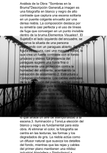 An&aacute;lisis de 'Sombras en la Bruma': Fotograf&iacute;a en blanco y negro