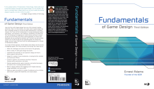 Game Design Document Outline for Serious Games