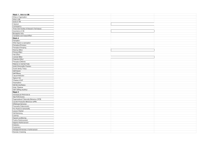 Organizational Behavior Course Outline: Weeks 1-5 Topics