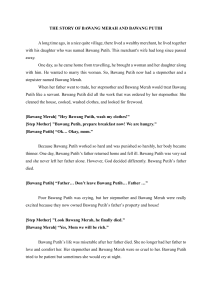 The Story of Bawang Merah and Bawang Putih: Indonesian Folktale