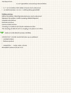 La Ecuaci&oacute;n: Fundamentos de Ingenier&iacute;a de Procesos y Resoluci&oacute;n de Problemas