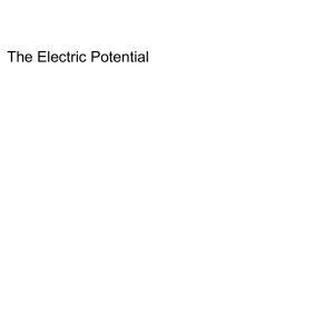 Electric Potential: Physics Concepts and Problems