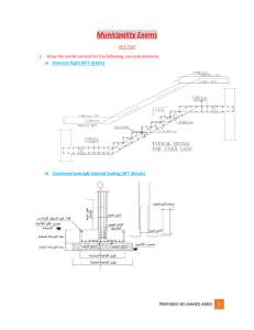 Municipality Exams G+1 Test: Civil Engineering Practice Questions