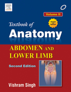Textbook of Anatomy: Abdomen and Lower Limb