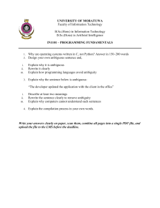 University of Moratuwa Programming Fundamentals Assignment