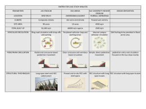 Stadium Design Case Study Matrix: JLN, EKA, KLE