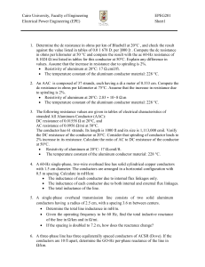 EPEG201 Electrical Power Engineering Problems Sheet