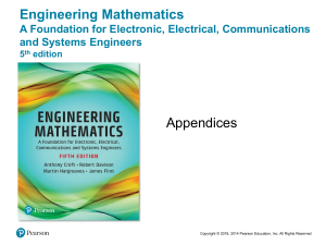 Engineering Mathematics 5th Edition Textbook