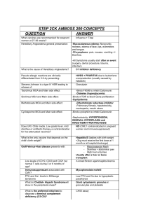 USMLE Step 2 CK AMBOSS 200 Concepts Q&A