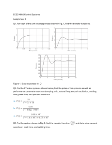 ECED 4602 Control Systems Assignment 2