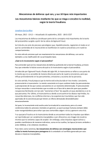 Mecanismos de defensa: qu&eacute; son y sus 10 tipos principales