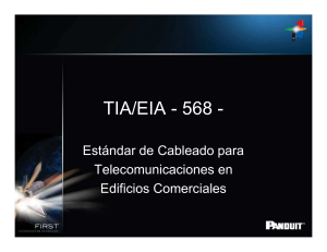 TIA/EIA-568: Est&aacute;ndar de Cableado para Telecomunicaciones Comerciales