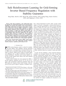 Safe Reinforcement Learning for Grid-forming Inverter Frequency Regulation