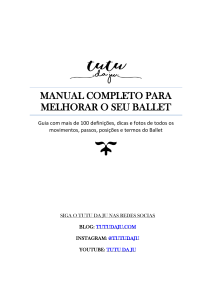Manual Completo para Melhorar seu Ballet