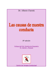 Las causas de nuestra conducta - 8&ordf; edici&oacute;n