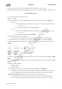 REDOX Reactions in Chemistry: Oxidation & Reduction Basics