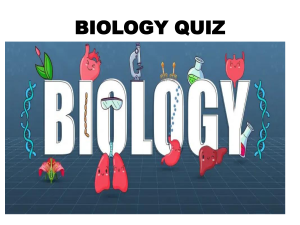 Biology Quiz: Scientists, Branches, Circulatory System