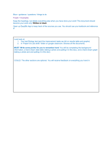 Biology Lab Report Template: Enzyme Activity