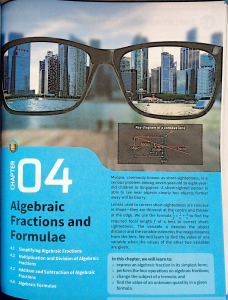 Chapter 04: Algebraic Fractions and Formulae
