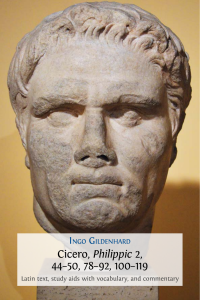 Cicero, Philippic 2: Latin Text & Commentary