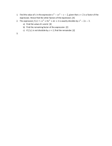 Algebra Exam: Polynomial Factorization Problems