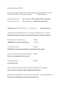 Beroemde Spreekwoorden en Citaten met Afrikaanse Vertalingen