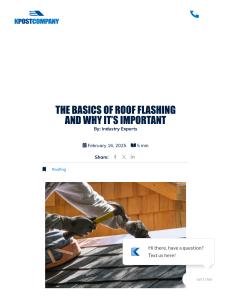 Roof Flashing Basics: Importance & Installation Guide