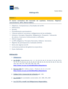 Gu&iacute;a de Estudio de Regulaci&oacute;n de Mercados de Capitales: Examen Id&oacute;neo CNV