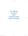 CompTIA CySA+ Student Guide (Exam CS0-003)