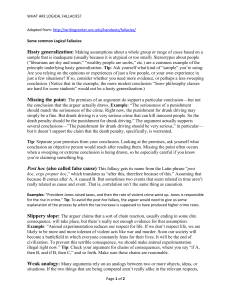 What Are Logical Fallacies? A Guide to Common Fallacies