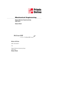 Shigley&rsquo;s Mechanical Engineering Design 8th Edition Textbook