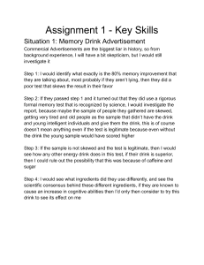 Assignment 1: Key Skills - Critical Thinking Scenarios