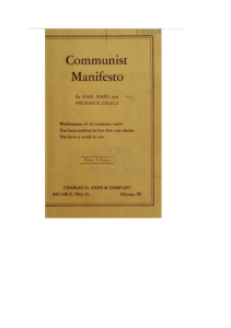 Communist Manifesto by Marx & Engels (1888 Edition)